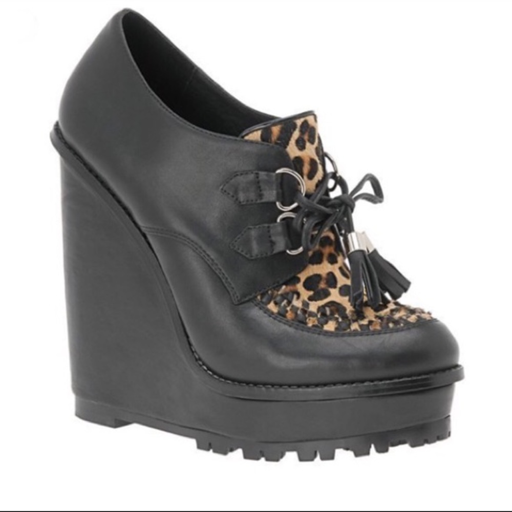 moving sale 🎉 Aldo Leather Wedge Creepers